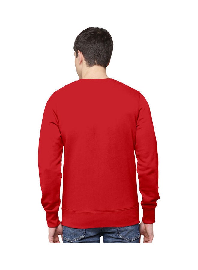 COLOR HUNT Everyday Full Sleeve Sweatshirt Red  - Image 2