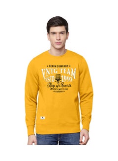 COLOR HUNT Everyday Full Sleeve Sweatshirt Yellow  - Image 1