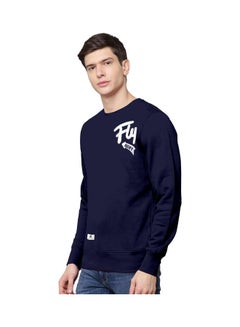COLOR HUNT Everyday Full Sleeve Sweatshirt Dark Blue  - Image 4