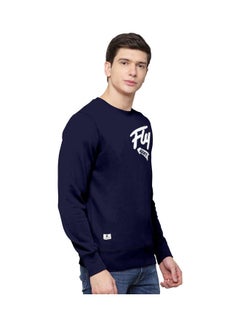 COLOR HUNT Everyday Full Sleeve Sweatshirt Dark Blue  - Image 3
