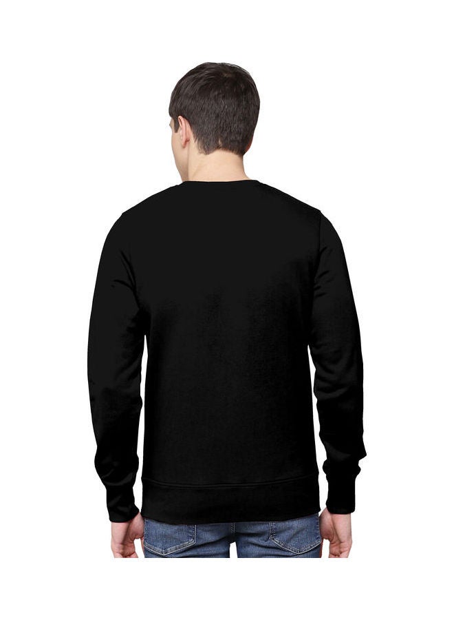 COLOR HUNT Everyday Full Sleeve Sweatshirt Black  - Image 2