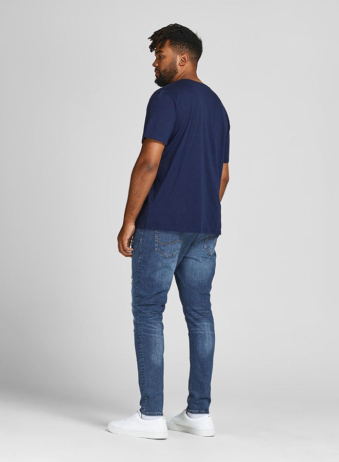 JACK & JONES - Plus Size Classic Denim Jeans Blue - Image 1