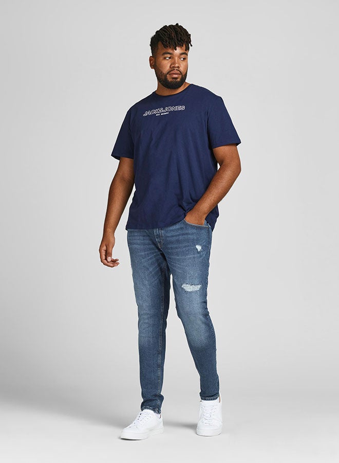 JACK & JONES - Plus Size Classic Denim Jeans Blue - Image 1