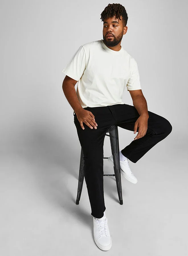 JACK & JONES Plus Size Classic Denim Jeans Black