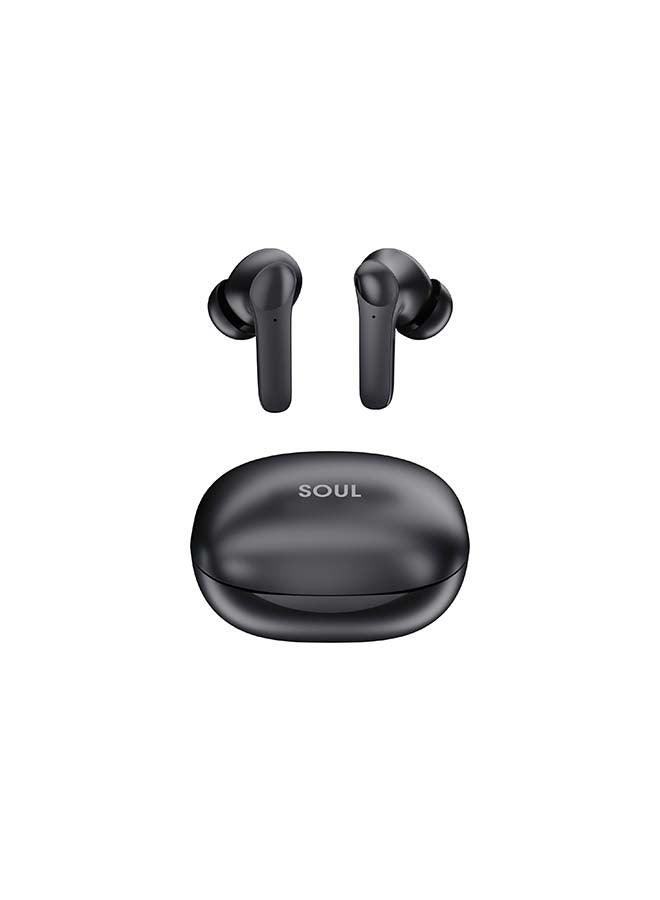 Xcell Soul 8Pro Anc Active Noise Cancelling True Wireless Earbuds Black  - Image 1