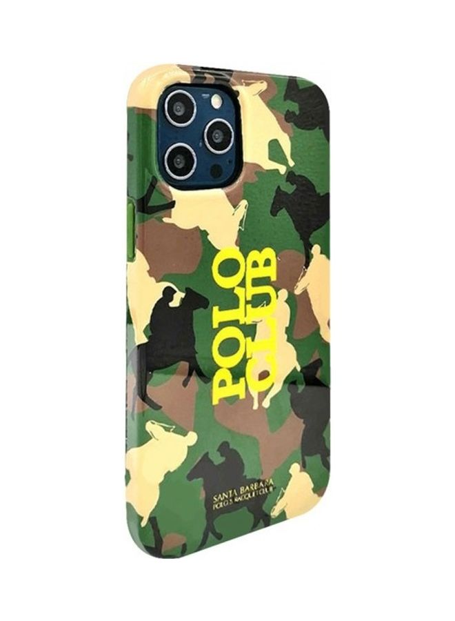 Camouflage Design Case Cover For iPhone 12 Pro Max Green - v1636374041/N51785416A_1