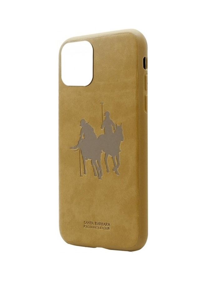 SANTA BARBARA POLO & RACQUET CLUB Umbra Series Leather Case Cover For iPhone 12 Pro Brown  - Image 2
