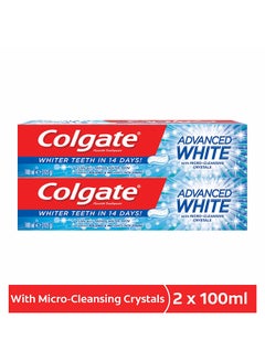 Colgate Advanced White Toothpaste Multicolour 200ml  - Image 2