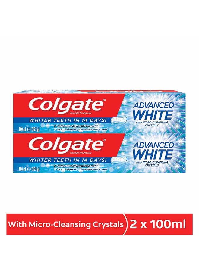 Colgate - Advanced White Toothpaste Multicolour 200ml - Image 1