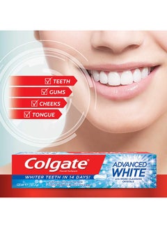 Colgate Advanced White Toothpaste Multicolour 200ml  - Image 4