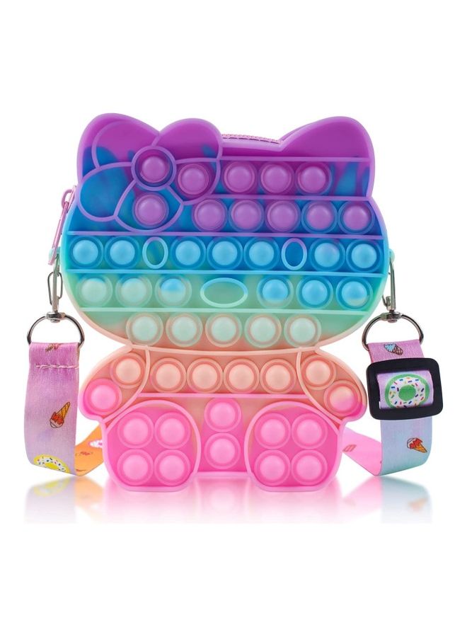 زين هوم حقيبة كتف كيتي بوب فيدجيت 14x12x3.5سم - Image 1