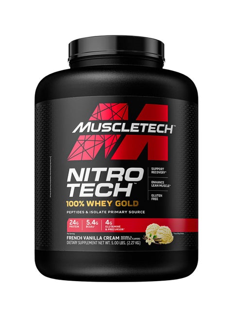 Nitro Tech Whey Gold French Vanilla Crème 5Lb