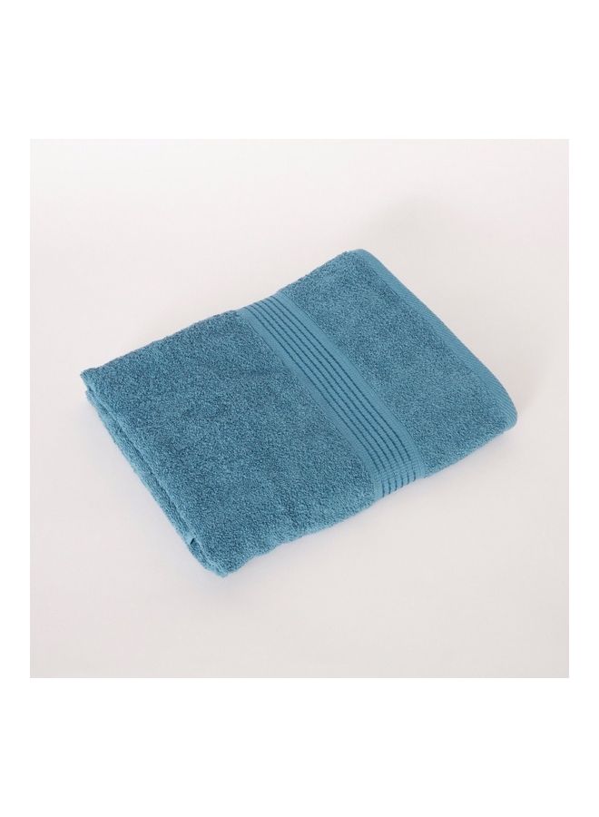 Home Box Essential Carded Bath Sheet Blue 90x150cm  - Image 1