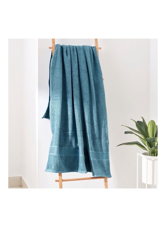 Home Box Essential Carded Bath Sheet Blue 90x150cm  - Image 2