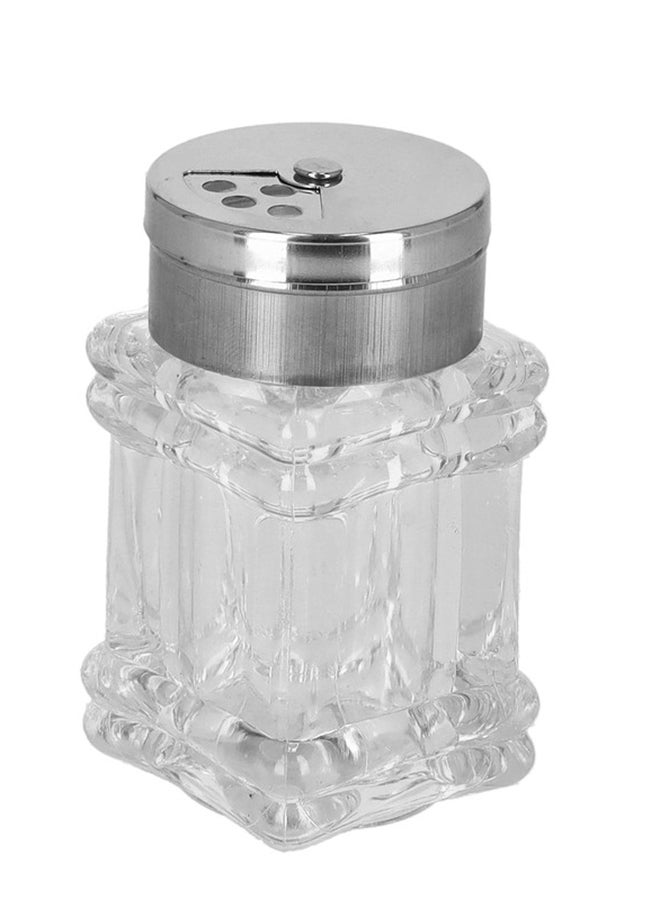 Royalford Crystalia Salt Shaker Clear/Silver 9cm  - Image 2