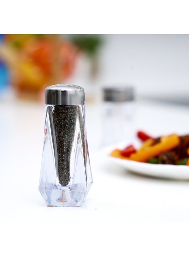 Royalford Crystalia Pepper Shaker Blue/Silver 10cm  - Image 3