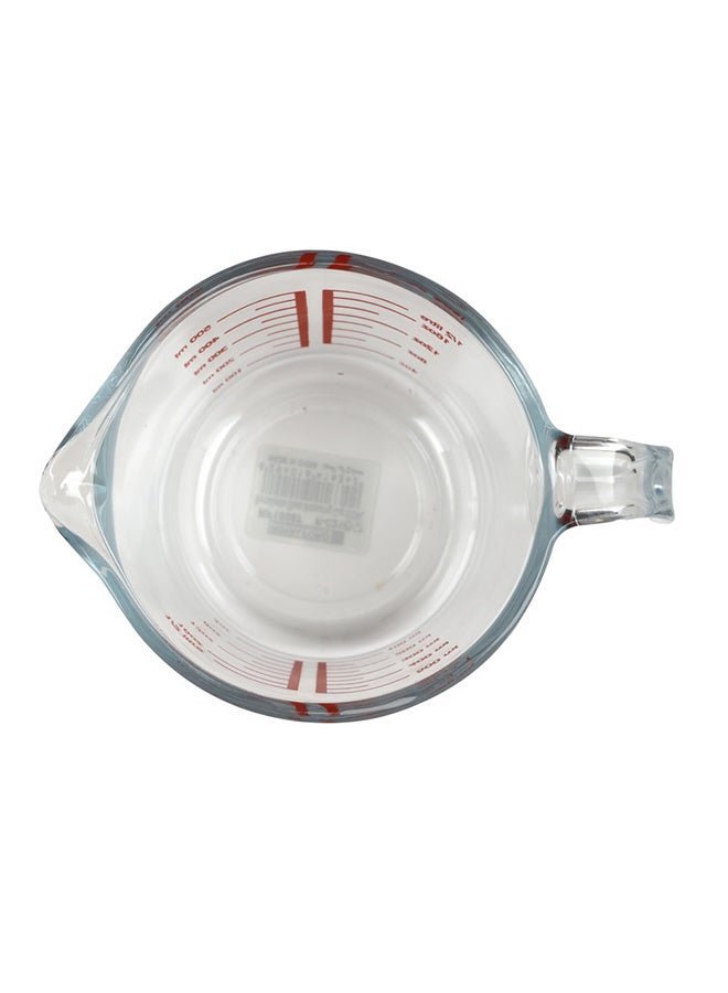 Royalford Borosilicate Glass Measuring Jug with Scale Clear 500ml - Image 3