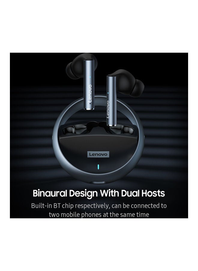 Lenovo - LP60 True Wireless Earbuds Black - Image 1