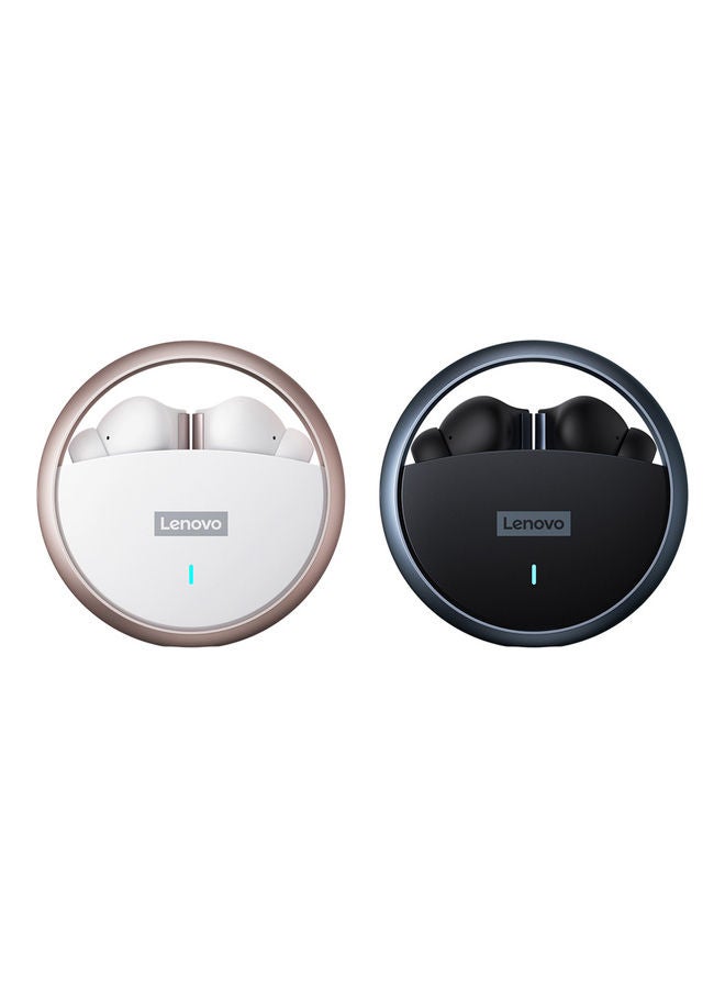 Lenovo - LP60 True Wireless Earbuds Black - Image 1