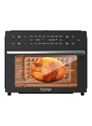 Air Oven, Digital With Timer, 50-60Hz, 21 Preset Programs, One Touch Panel Display, Full Stainless Steel. Body In Black "Min 1 year manufacturer warranty" 30 L 1800 W PR81515 Black - v1636379876/N51785740A_1