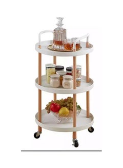 Home Time 3-Layyers Cart White 48 x 81.5 cm  - Image 3