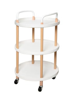 Home Time 3-Layyers Cart White 48 x 81.5 cm  - Image 1