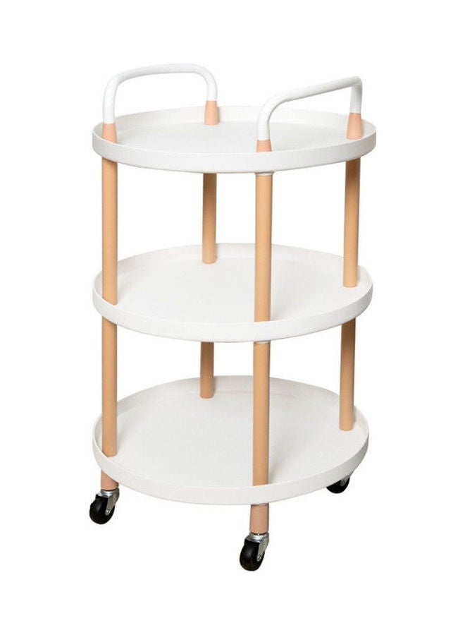Home Time 3-Layyers Cart White 48 x 81.5 cm  - Image 1