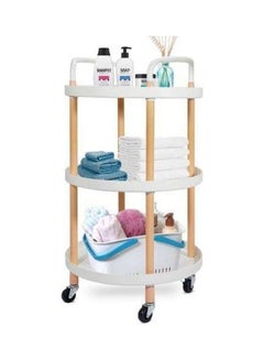 Home Time 3-Layyers Cart White 48 x 81.5 cm  - Image 4