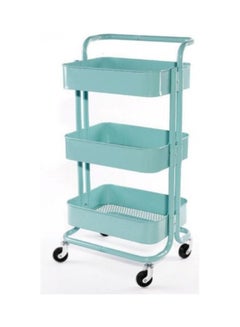 3-Layer Cart Green 28x37x42cm