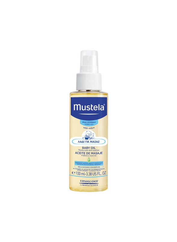 Mustela Bebe Massage Oil 100Ml  - Image 1