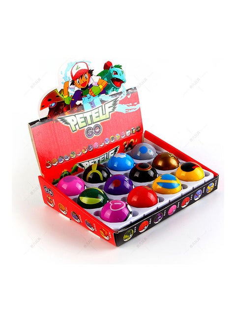 12-Piece Pokémon Elf Ball Set 5cm