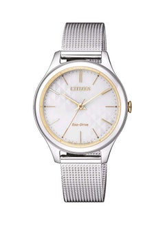 Women's Stainless Steel Analog Wrist Watch EM0504-81A