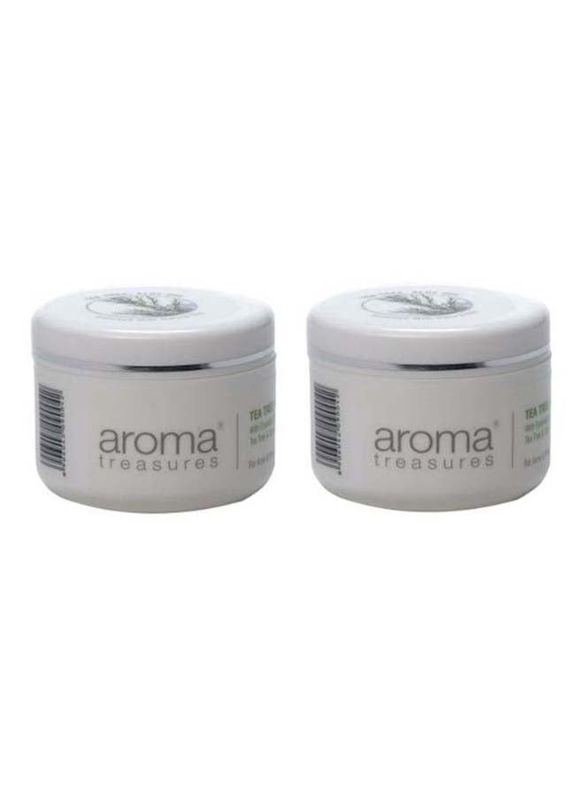 Aroma Treasures Pack Of 2 Tea Tree Aloe Gel 50grams - Image 1