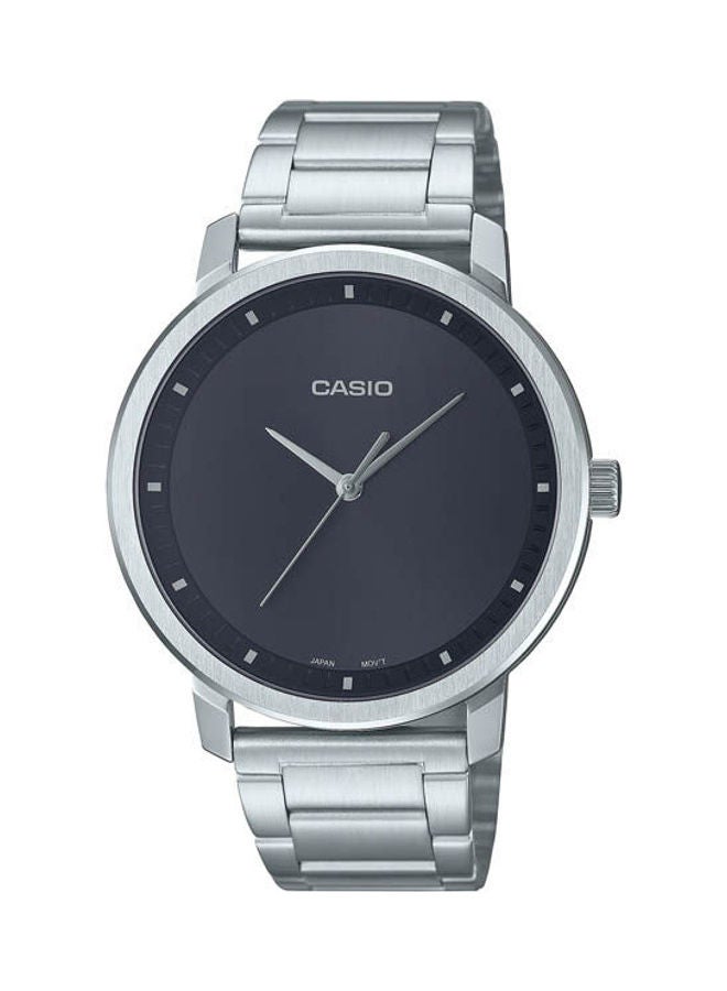 CASIO Men's Stainless Steel Analog Watch Mtp-B115D-1Evdf