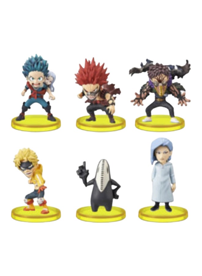 6-Piece My Hero Academia World Collectable Action Figure Set 2.75inch