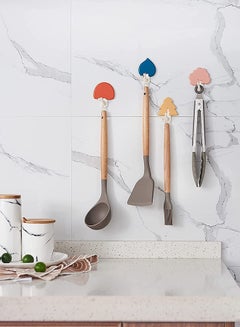 huanyin 4-Piece Creative Kitchen Wall Hook Multicolour 5.4X4.9cm  - Image 2