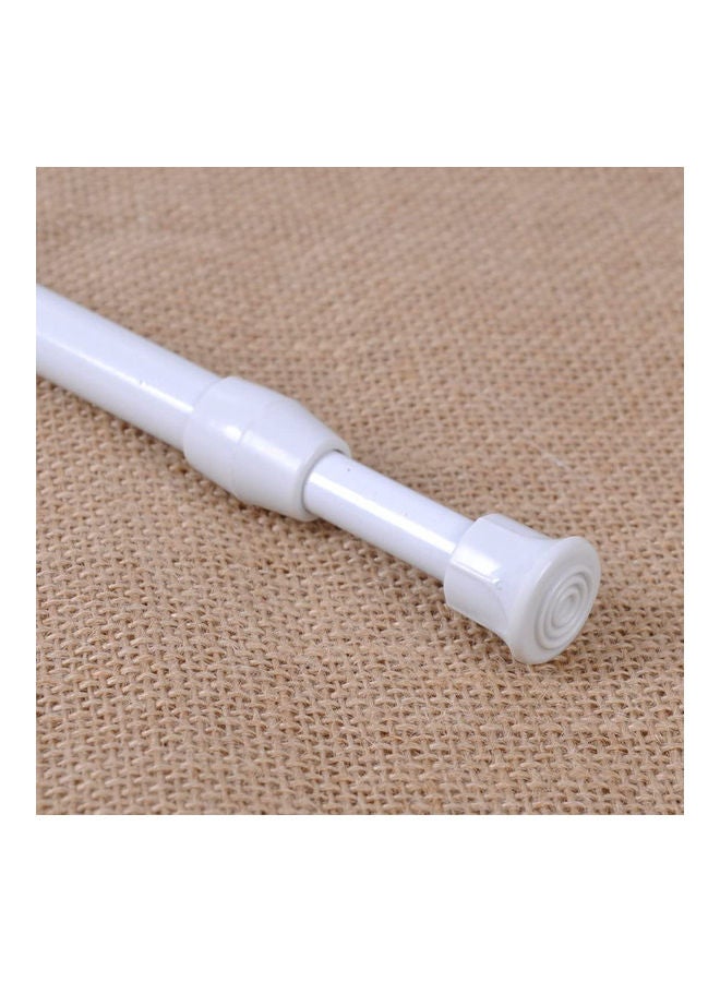 Captaintech Extendable Tension Rod White 60-110cm - Image 3