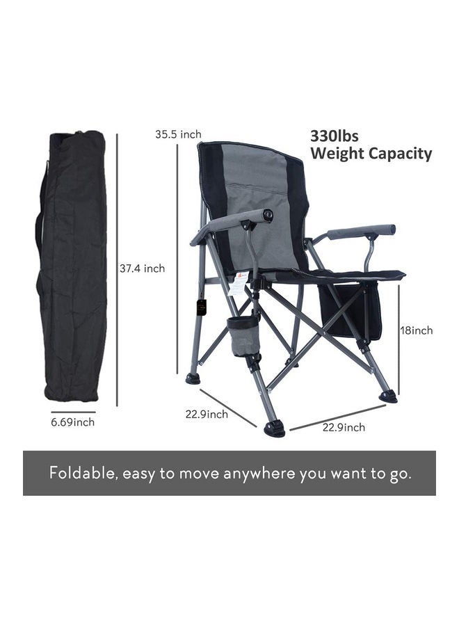 شاربدو كرسي تخييم للاستخدام في الأماكن الخارجية 58x58x90سم - Image 4