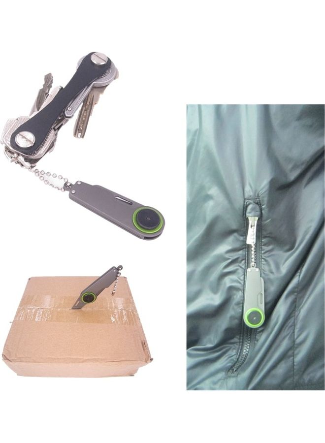 EHOME Fold Keychain Letter Cutter Silver - Image 3
