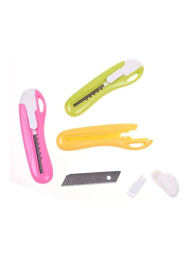 5-Piece Mini Utility Cutter Letter Opener Multicolour - v1636441457/N51793271A_3