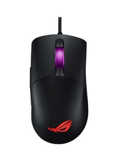 ASUS ROG Keris Wired Lightweight FPS Gaming Mouse, 16,000 DPI Optical Sensor, 7 Programmable Buttons, RGB Lighting, Ergonomic, PBT Polymer L/R Keys, Swappable Switches, Black
