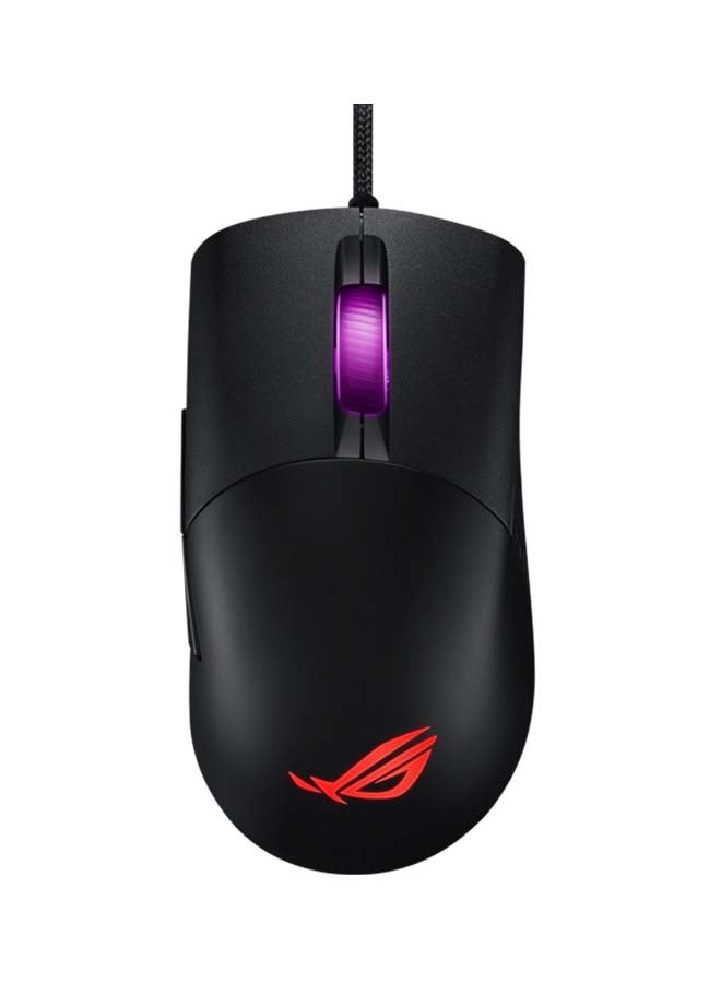 ASUS - ASUS ROG Keris Wired Lightweight FPS Gaming Mouse, 16,000 DPI Optical Sensor, 7 Programmable Buttons, RGB Lighting, Ergonomic, PBT Polymer L/R Keys, Swappable Switches, Black - Image 1