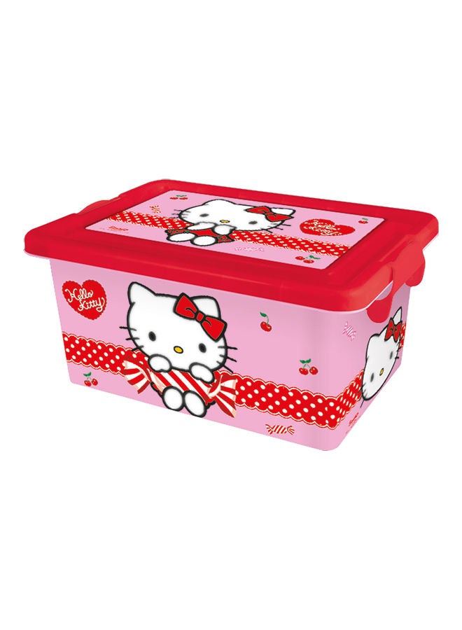 Disney - Hello Kitty Cherry Jam Plastic Storage Container Multicolour 7Liters - Image 1