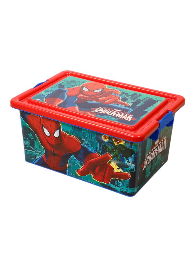 Disney Ultimate Spider Man Plastic Storage Container Multicolour 3.7Liters 
