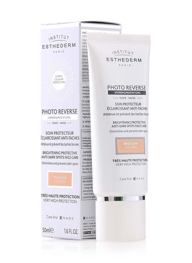 INSTITUT ESTHEDERM - Sun Photo Reverse Anti-Dark Spots Light Beige 50ml - Image 1