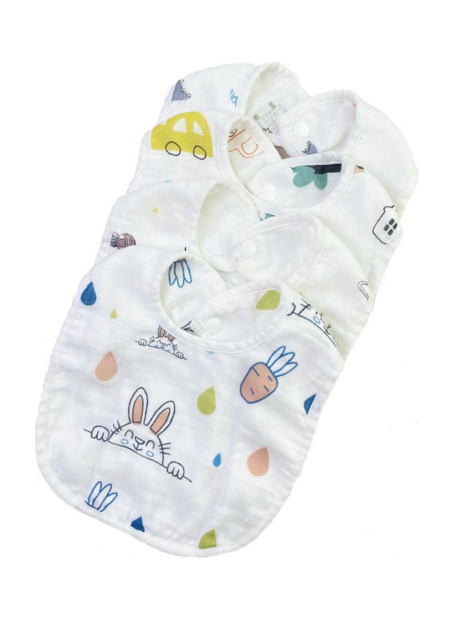 Umiwin 4-Piece Cotton Baby Bib Set - Image 1