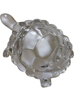 Glass Crystal Mini Turtle Tortoise Showpiece Gift Clear 8 x 7cm