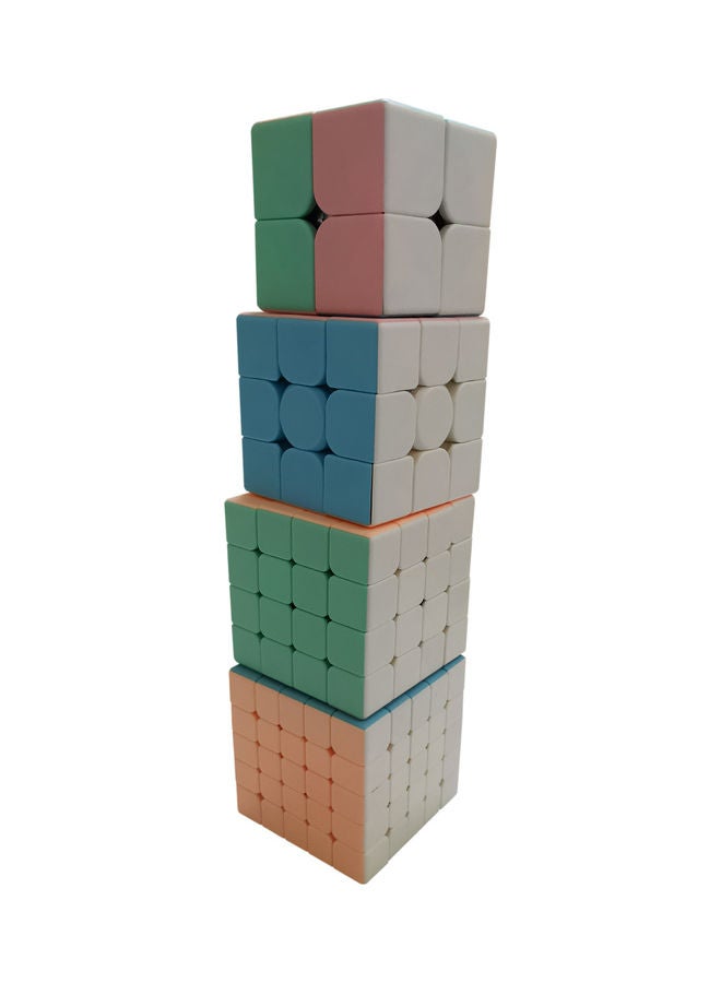طقم ألعاب أحجية روبيك بتصميم متعدد مكون من 4 قطع 5 X 5سم - Image 5