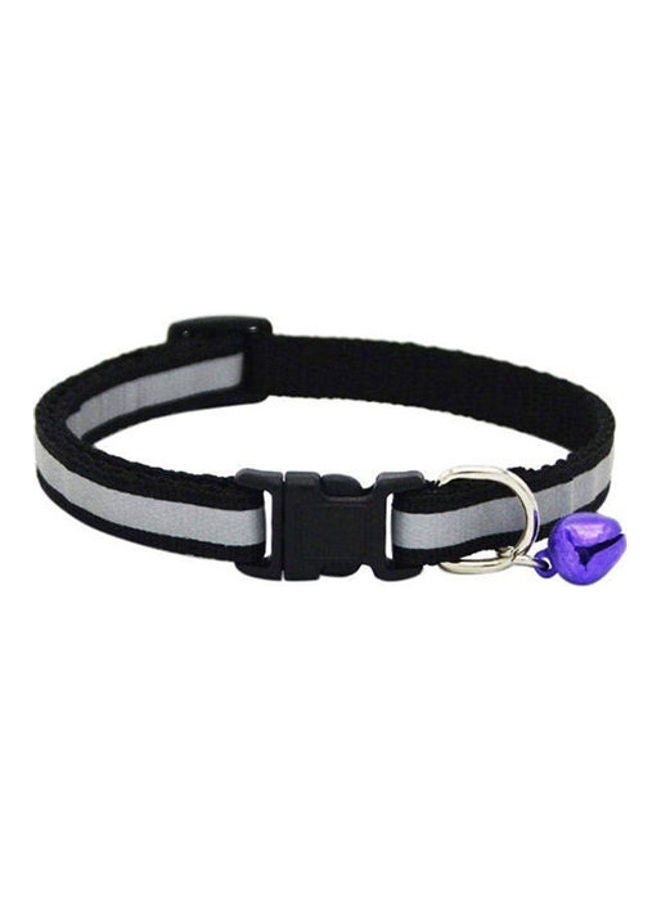 طوق قطط عاكس قابل للتعديل، طوق لطيف للحيوانات الأليفة مع جرس قابل للإزالة للقطط والكلاب الصغيرة