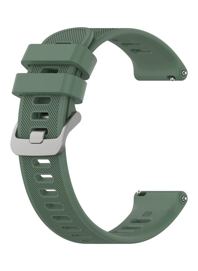 Twill Texture Replacement Watchband Green - Image 3